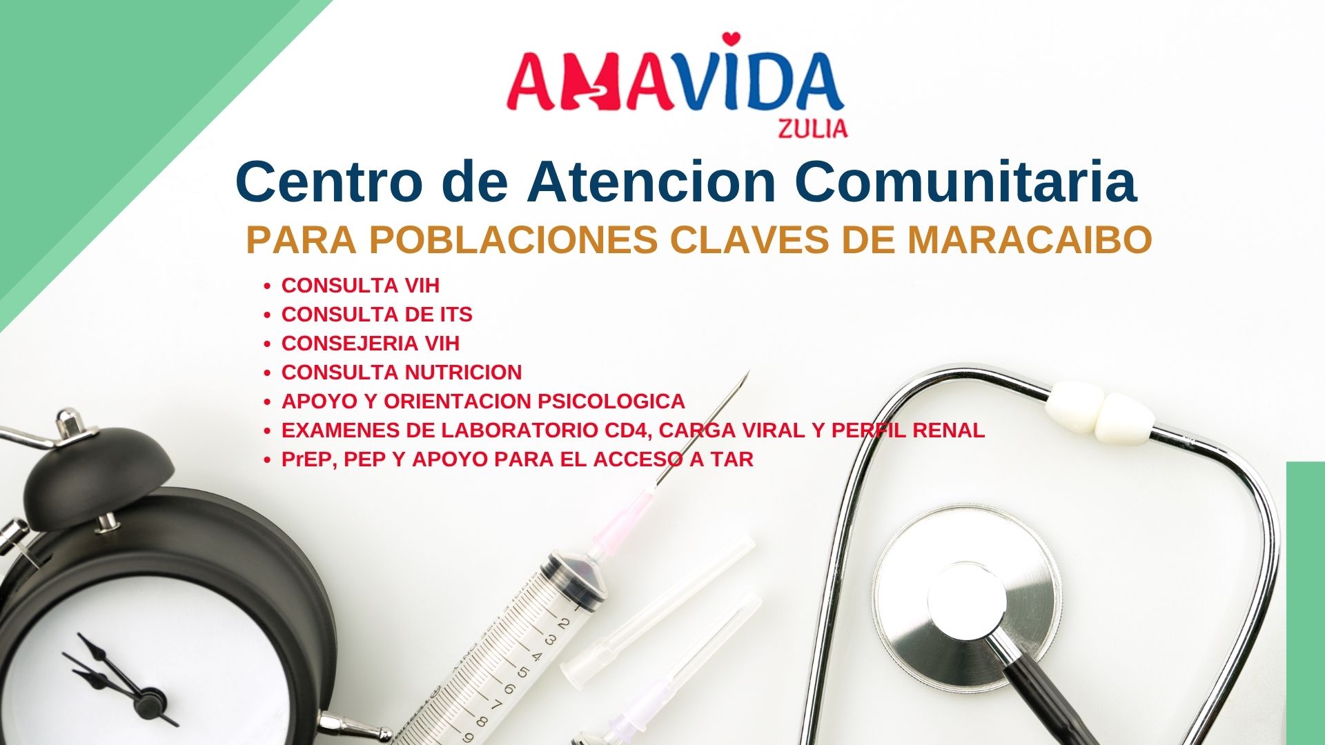 Amavida abre las puertas de su Centro de Atención Comunitaria en Maracaibo 